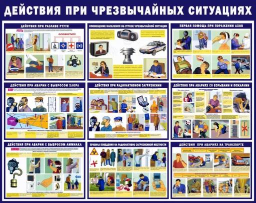 действия при чрезвычайных ситуаций